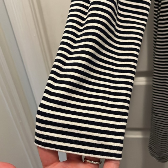 Blue and white stripped dress. - Picture 3 of 4